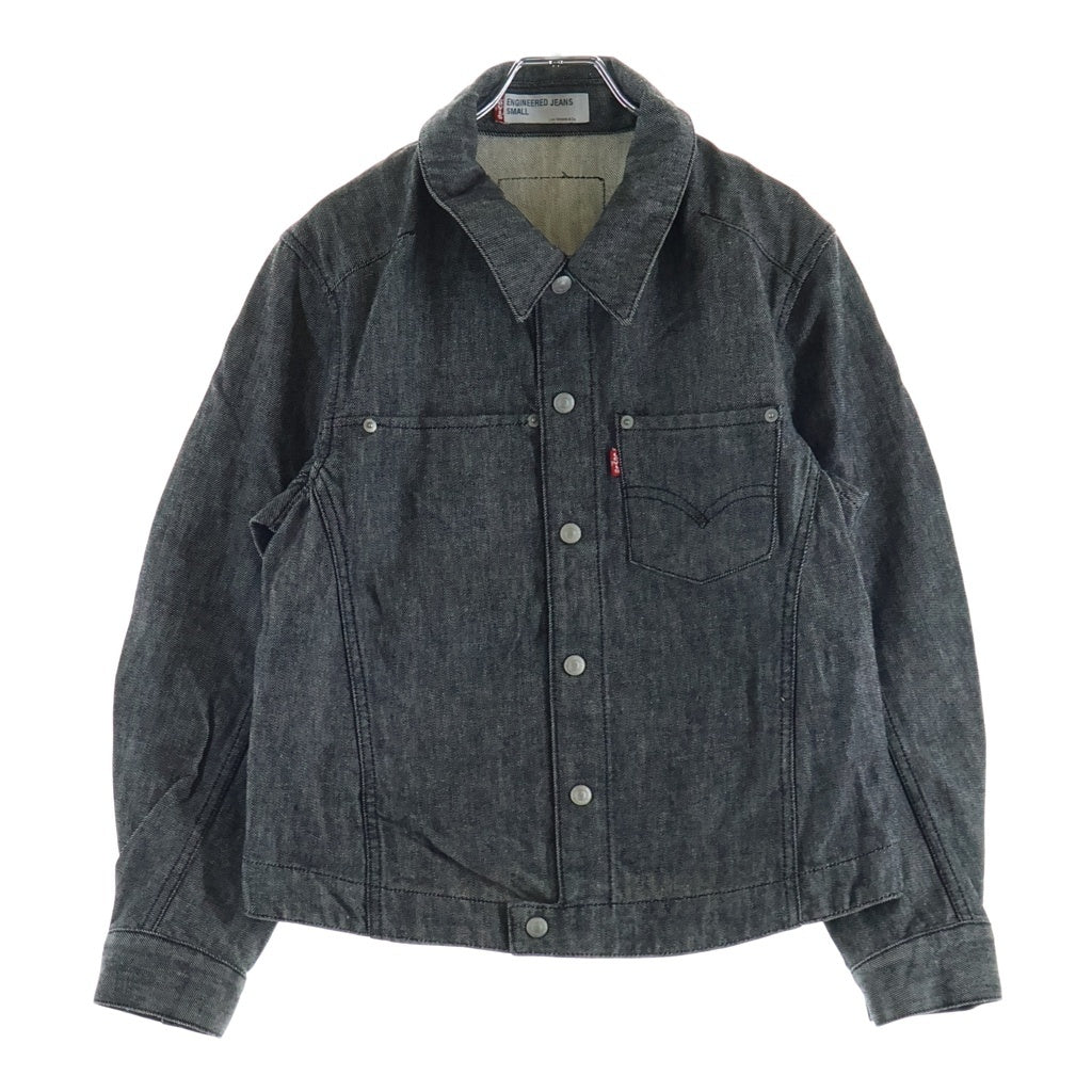 Levi's(リーバイス) 00s ENGINEERED 立体裁断 1st デニムジャケット ブラック 70100-09