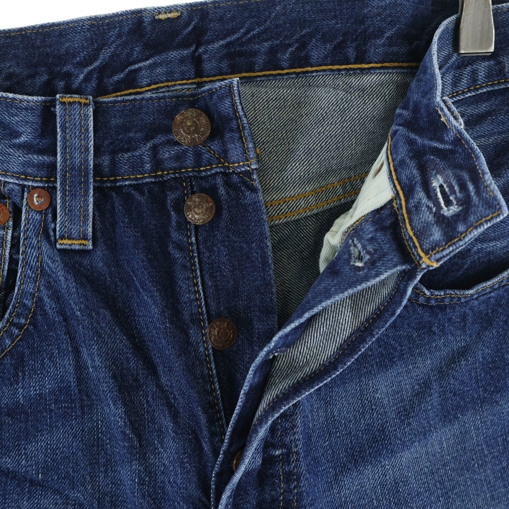 Levi's VINTAGE CLOTHING(リーバイス ビンテージ クロージング) 501XX 47モデル 片面BIGE 隠しリベット ストレートデニム インディゴ PC9-47501-0135