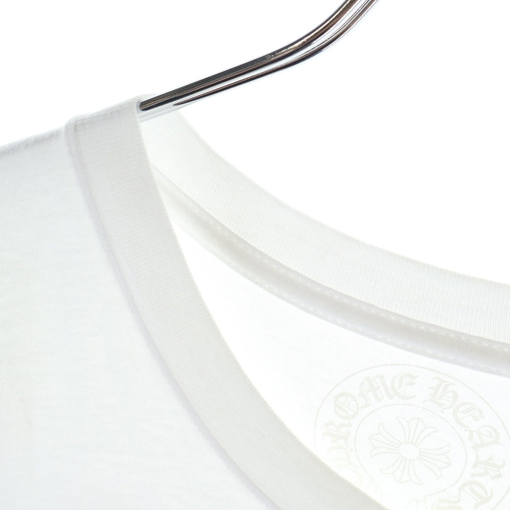 CHROME HEARTS(クロムハーツ) FOTI Rainbow Scroll Logo Tee フォティ ハリスティータ レインボー スクロールロゴ クルーネックTシャツ ホワイト