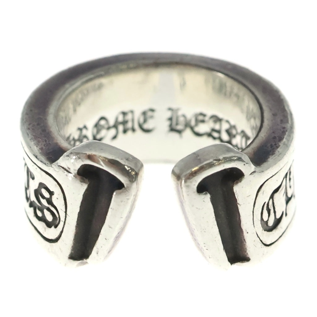 CHROME HEARTS(クロムハーツ) LG SCROLL LABEL ラージスクロールラベル リング シルバー レディース
