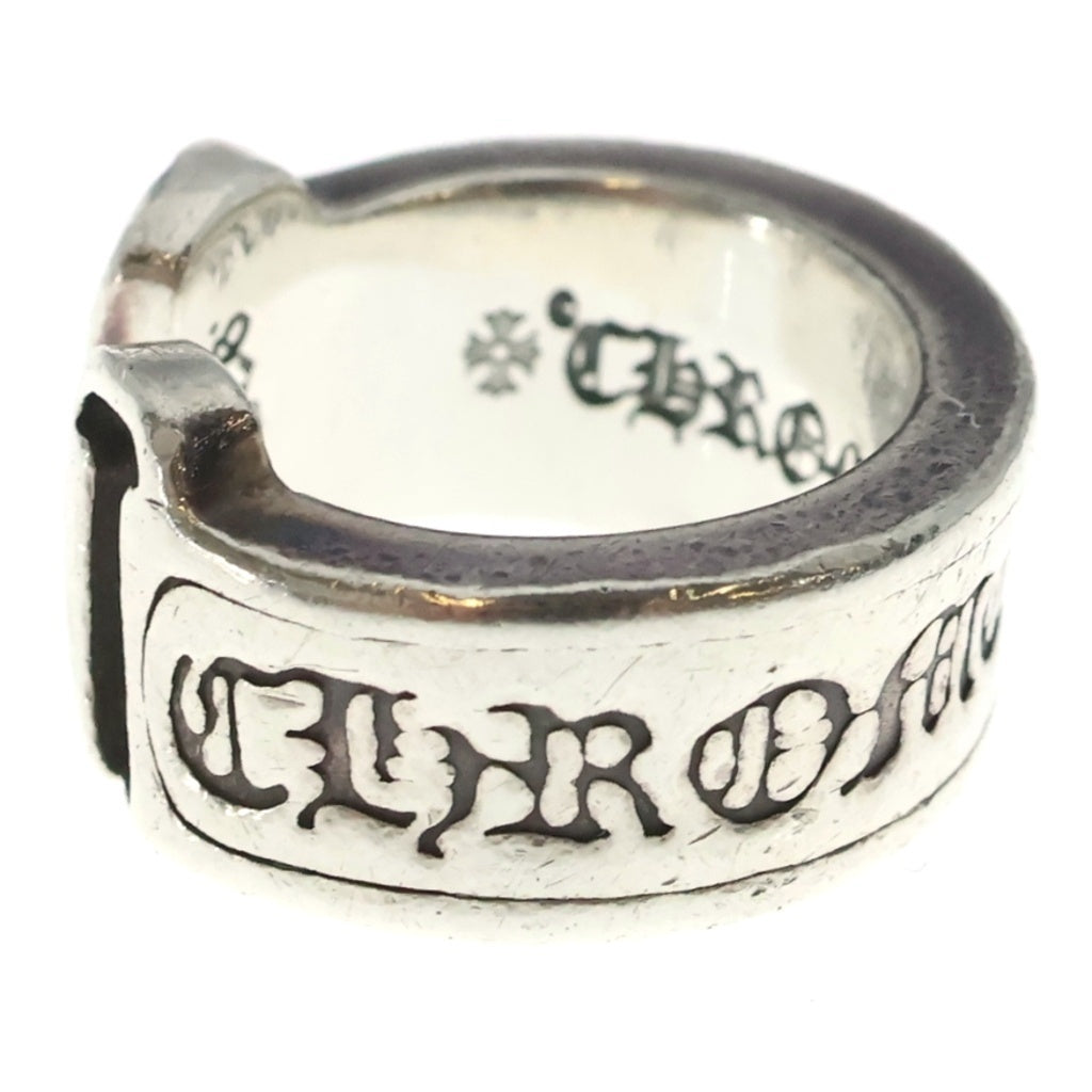 CHROME HEARTS(クロムハーツ) LG SCROLL LABEL ラージスクロールラベル リング シルバー レディース