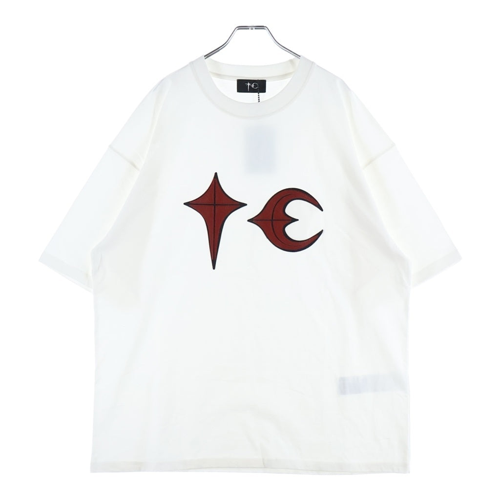 THUG CLUB(サグクラブ) Rock T-Shirt ロック クルーネック半袖Tシャツ ホワイト TC24TS0301