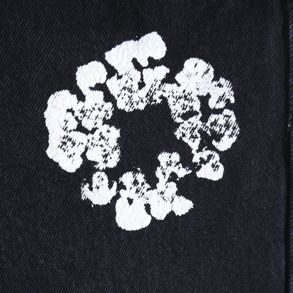 DENIM TEARS(デニムティアーズ) ×Levi's The Cotton Wreath Jean デニムパンツ W29 L32 ブラック PC9-A1592-0003