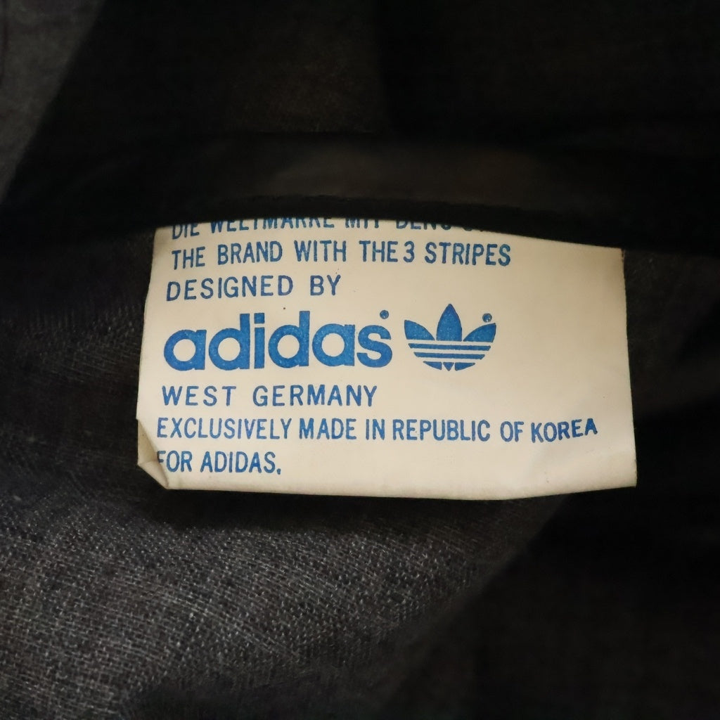 adidas(アディダス) 80s VINTAGE 西ドイツ製 レザー ボストンバック ブラック 42013
