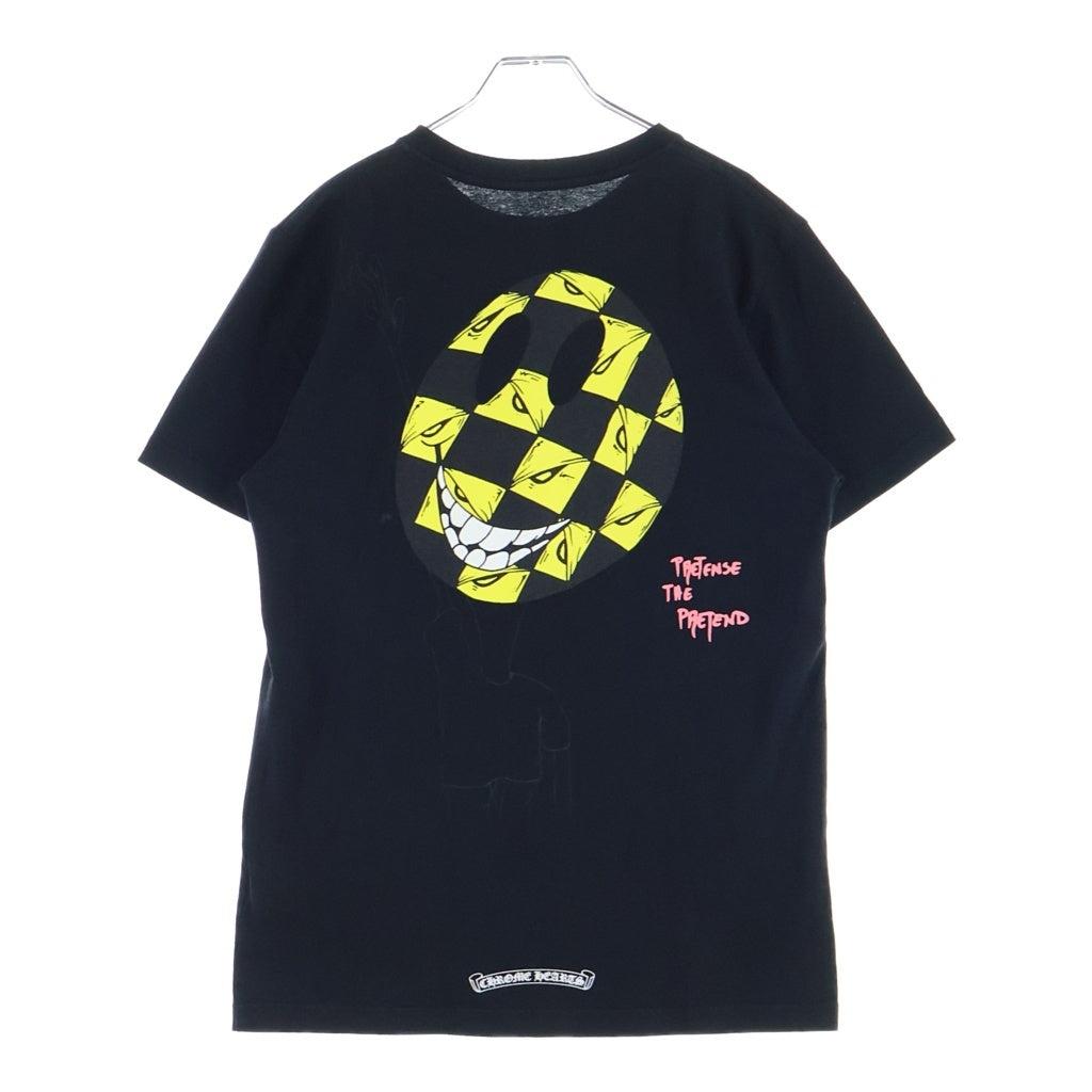 CHROME HEARTS(クロムハーツ) ×MATTY BOY PPO PRETENSE プリテンス クルーネック半袖Tシャツ ブラック