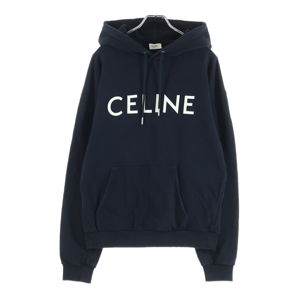 CELINE(セリーヌ) Loose Hoodie In Cotton Fleece ルーズ フーディー コットンフリース ブラック 2Y321670Q