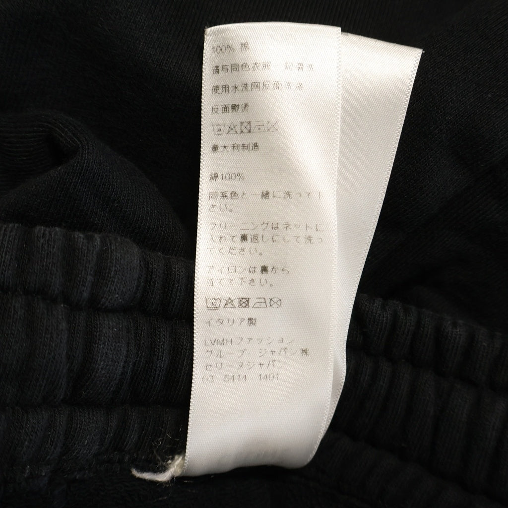 CELINE(セリーヌ) Loose Jogger Pants In Cotton Fleece ロゴプリント ルーズジョガーパンツ ブラック 2Z056670Q