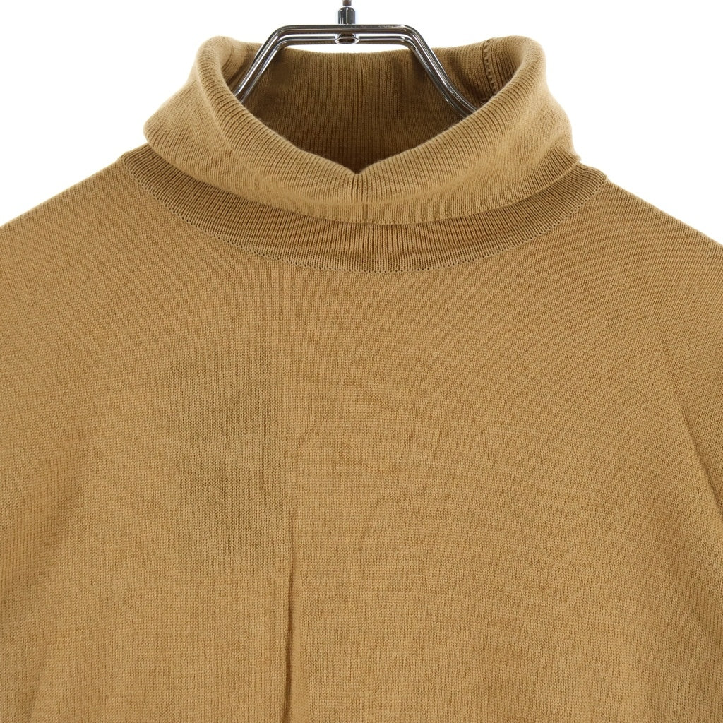 JOHN SMEDLEY(ジョンスメドレー) タグ付 イングランド製 ISABELLA SWATER RCLS タートルネック ハイゲージ ウール ニット ベージュ