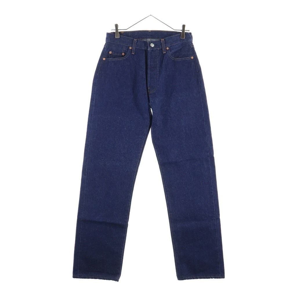 Levi's(リーバイス) 90s-00s 日本製 デットストック 501XX 37モデル リジット W31 L36 シンチバック 赤耳 デニムパンツ ネイビー 37501-0117