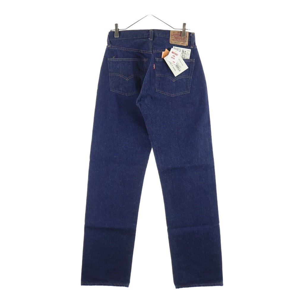 Levi's(リーバイス) 90s-00s 日本製 デットストック 501XX 37モデル リジット W31 L36 シンチバック 赤耳 デニムパンツ ネイビー 37501-0117