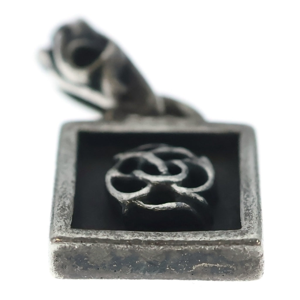 CHROME HEARTS(クロムハーツ) FRAMED FLRL フレームド フローラル ネックレス ペンダントトップ シルバー