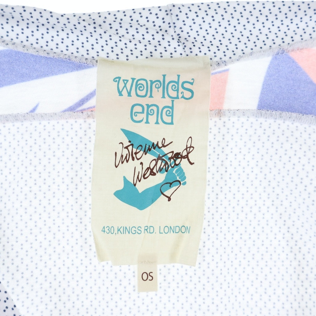 Vivienne Westwood(ヴィヴィアンウエストウッド) World End 切替 ノースリーブカットソー マルチカラー 8021 110 レディース