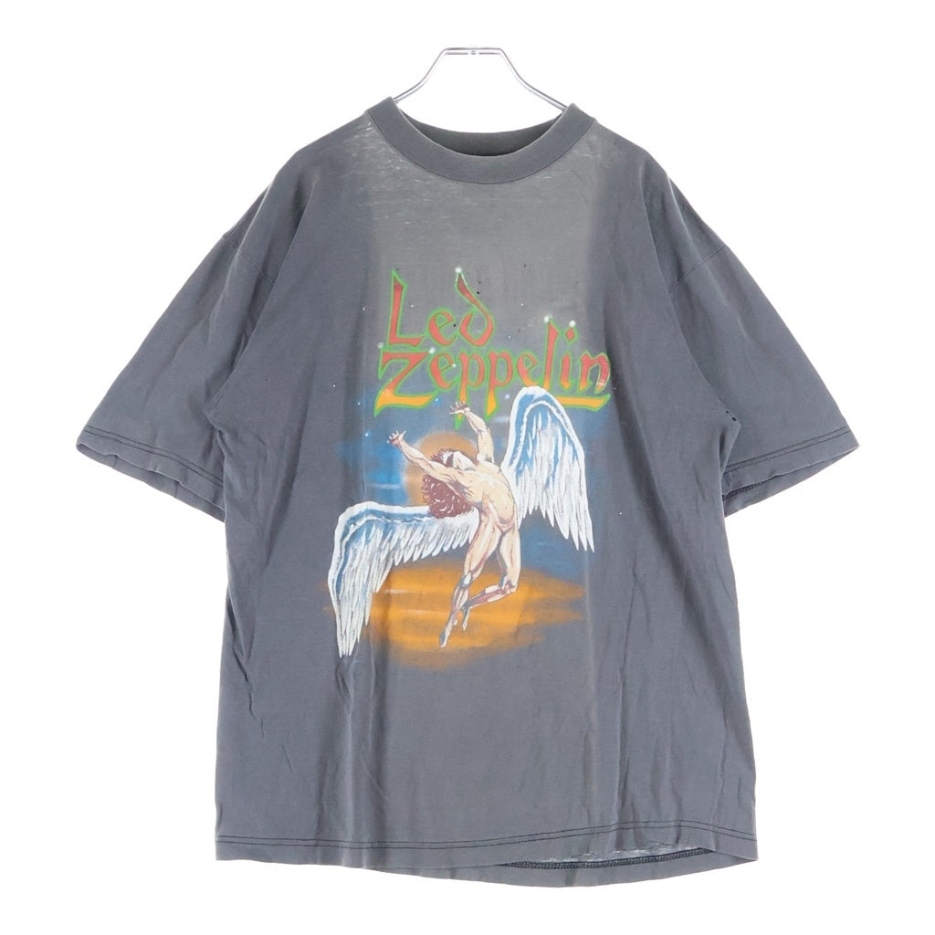 VINTAGE(ヴィンテージ) 90s Led Zeppelin EURO レッドツェッペリン ユーロ クルーネックTシャツ ブラック