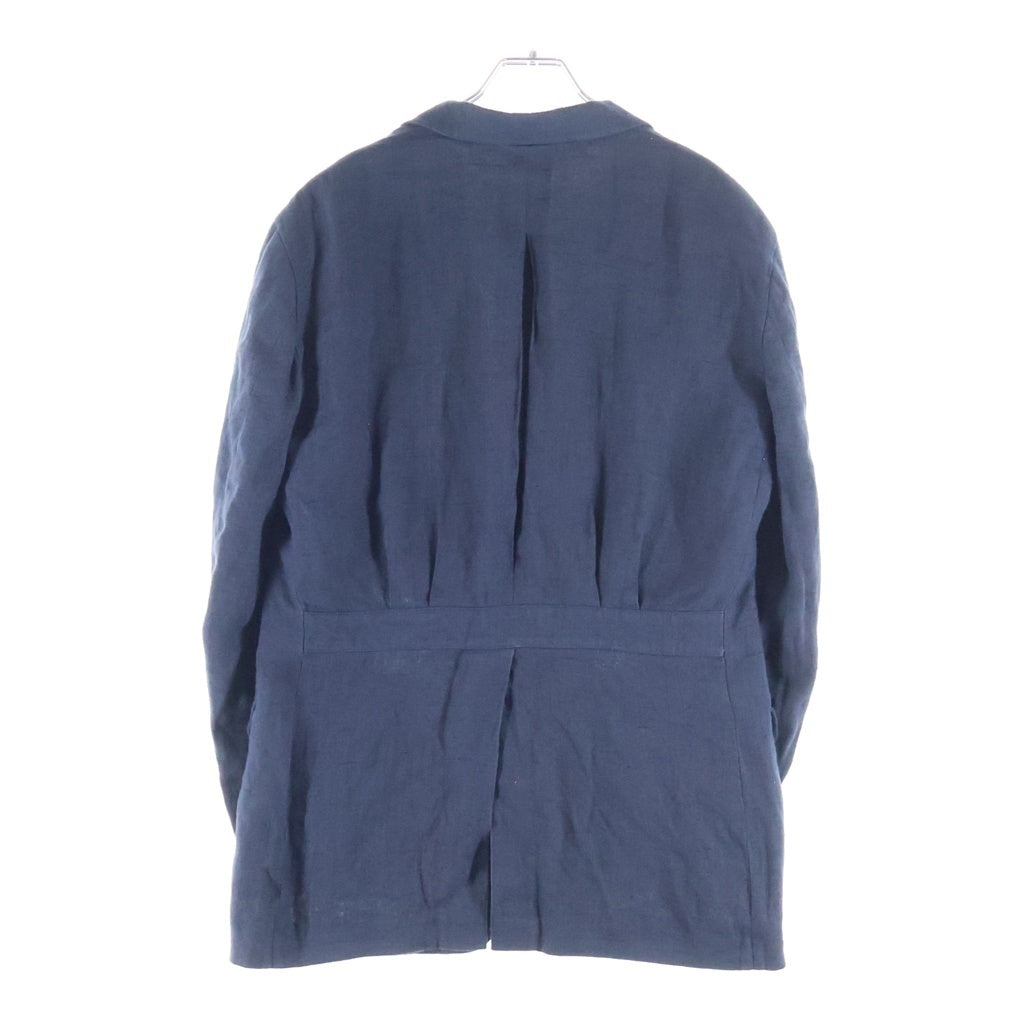 GIORGIO ARMANI(ジョルジオアルマーニ) 80s-90s リネン 2B テーラードジャケット ネイビー