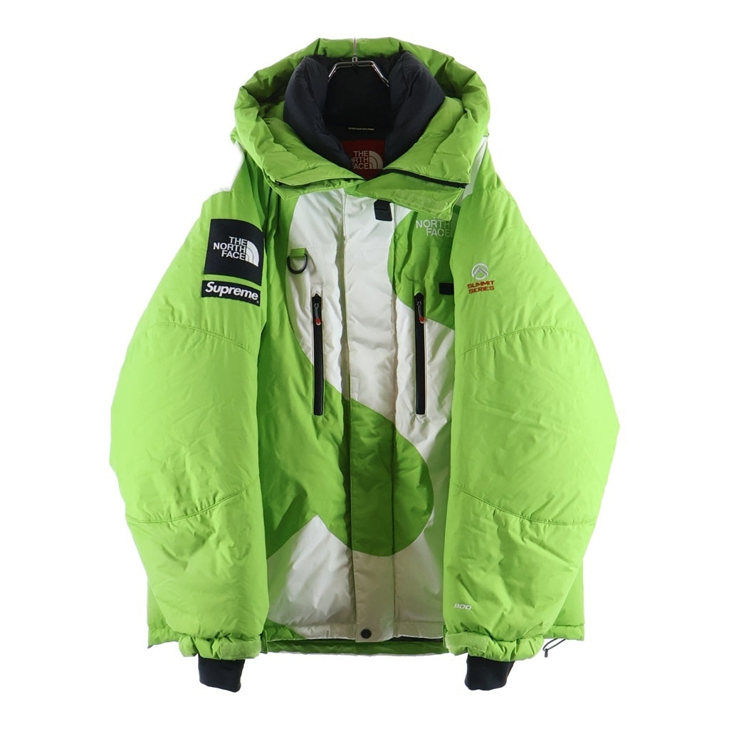 SUPREME(シュプリーム) 20AW ×THE NORTH FACE S Logo Himalayan Parka Sロゴ ヒマラヤンパーカ ダウンジャケット グリーン ND92003I