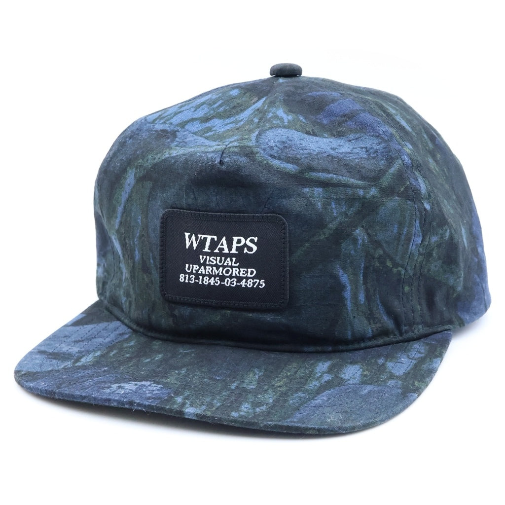WTAPS(ダブルタップス) 25AW MILITIA 02 CAP / COTTON. RIPSTOP. TEXTILE ミリタリア リアルツリーカモ リップストップ ネイビー 252HCDT-HT08