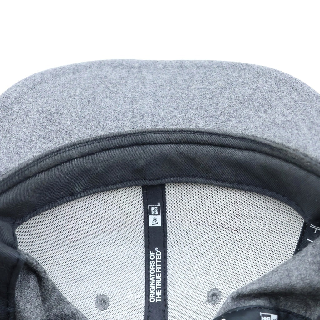 SUPREME(シュプリーム) 11AW ×Loro Piana Box Logo Baseball Cap ロロピアーナ ベースボールキャップ ウール グレー