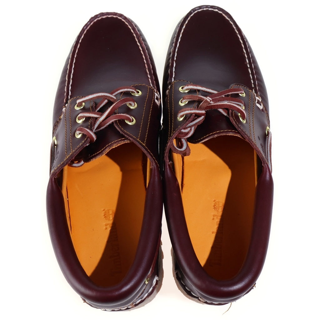 Timberland(ティンバーランド) AUTHENTICS 3EYE CLASSIC LUG スリーアイ ローファー 27cm/US9W バーガンディ TB050009648