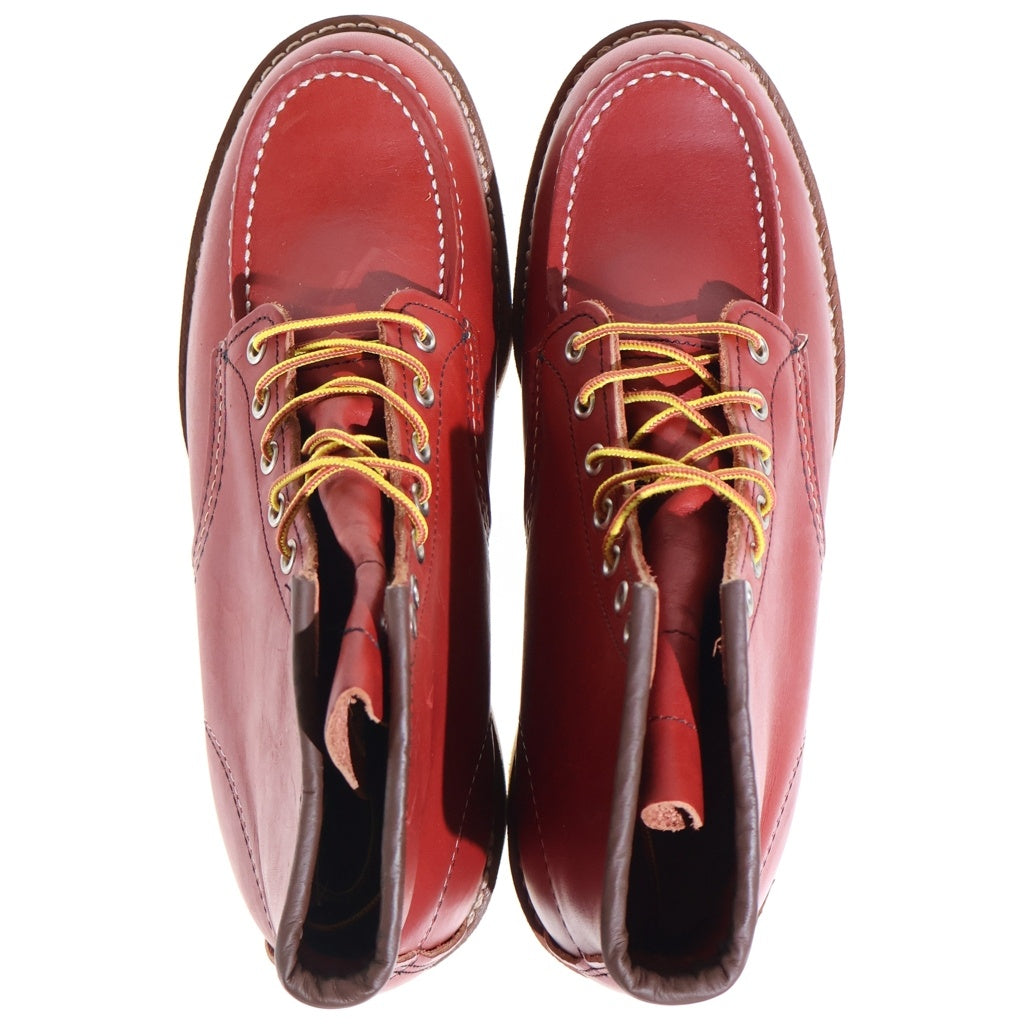 RED WING(レッド ウイング) USA製 犬タグ 6-inch Classic Moc 6インチ クラシックモック オロラセット ブーツ 27cm/US9 ブラウン 8875