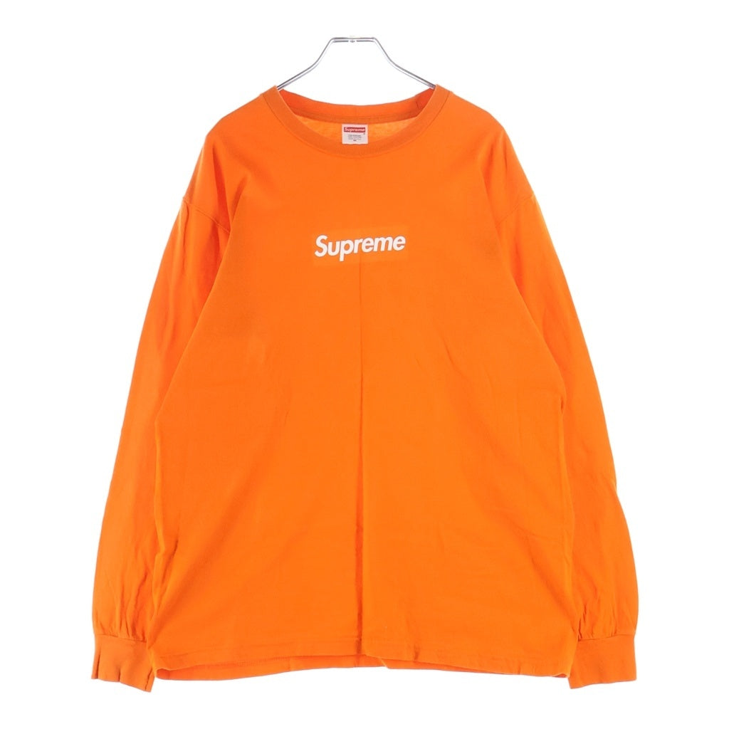 SUPREME(シュプリーム) 20AW Box Logo L/S Tee ボックスロゴ ロングスリーブカットソー オレンジ