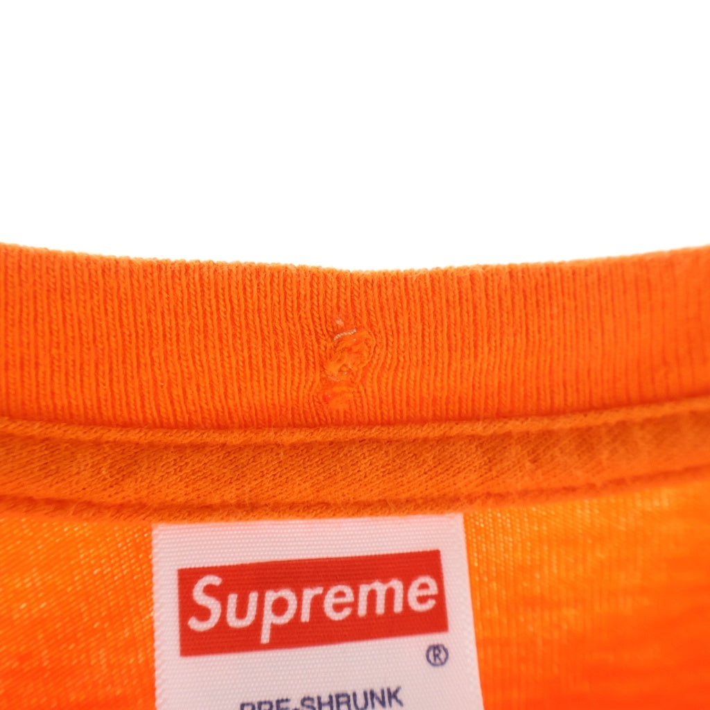SUPREME(シュプリーム) 20AW Box Logo L/S Tee ボックスロゴ ロングスリーブカットソー オレンジ