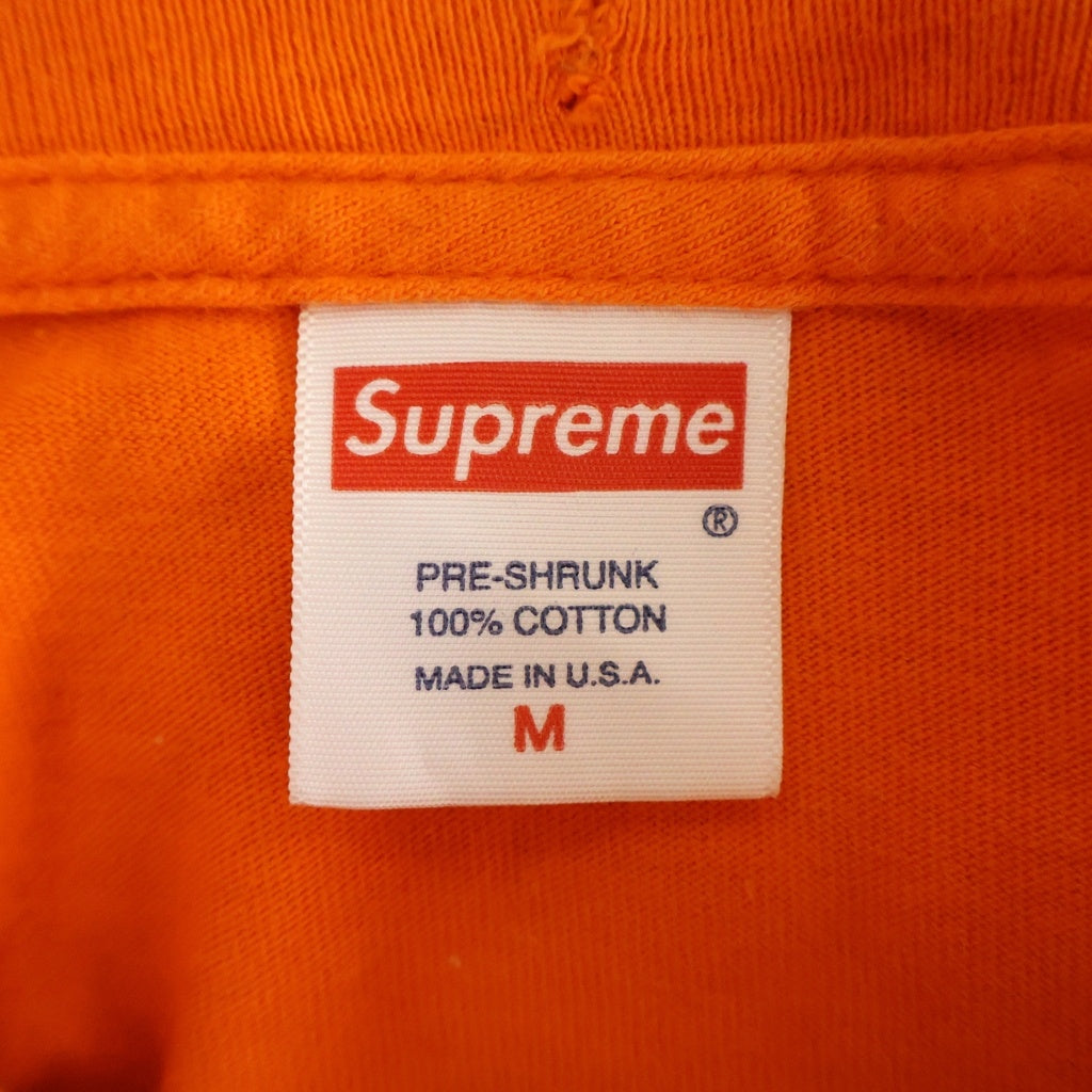 SUPREME(シュプリーム) 20AW Box Logo L/S Tee ボックスロゴ ロングスリーブカットソー オレンジ