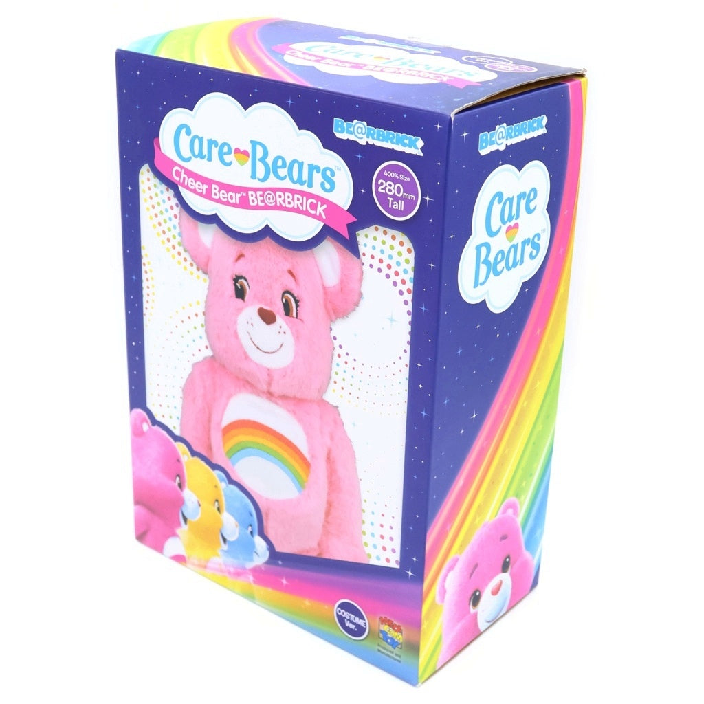 BE@RBRICK(ベアブリック) CARE BEARS Cheer Bear 400% 280mm ベアブリック フィギュア 人形 ピンク