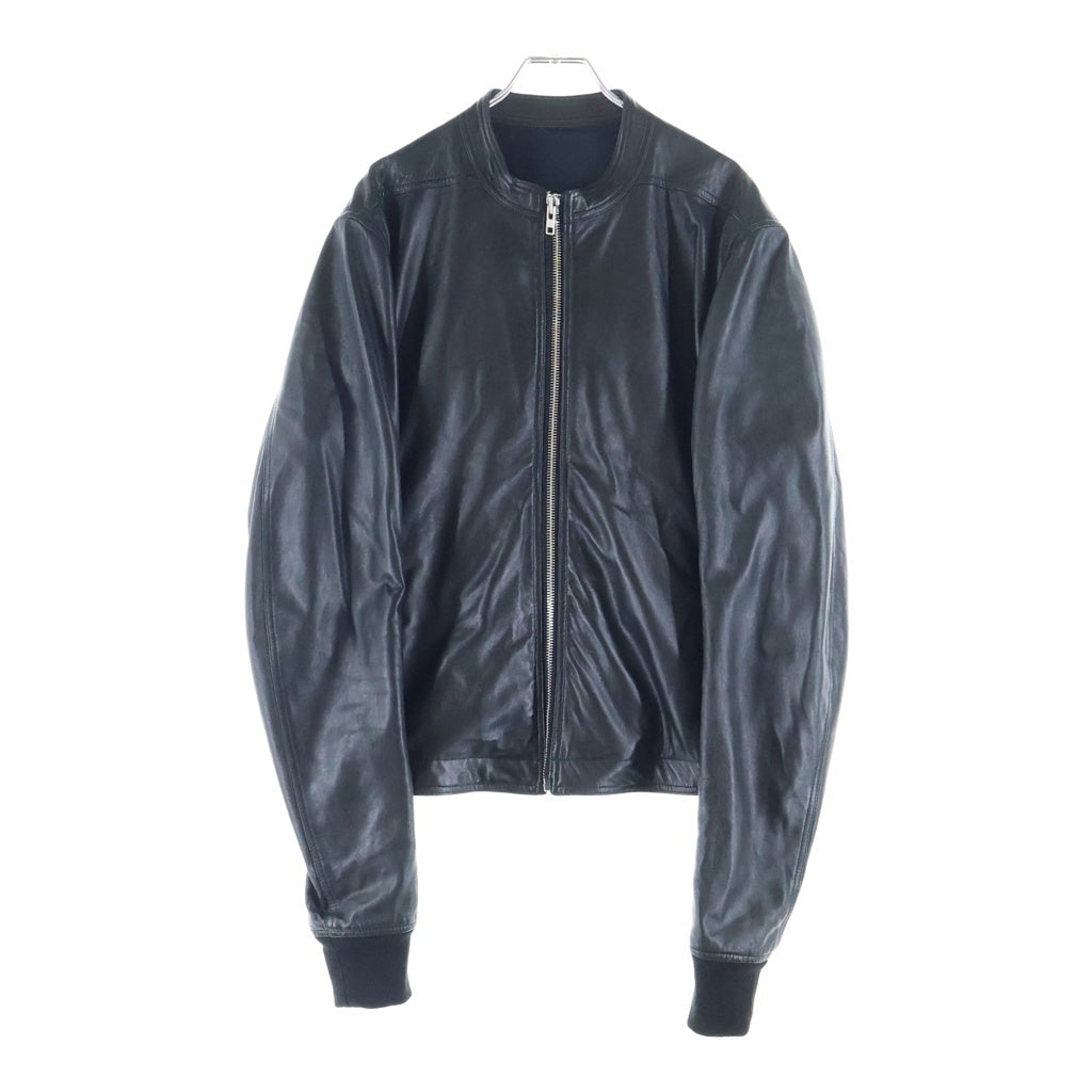 Rick Owens(リックオウエンス) 15SS FAUN期 STERNBERG LEATHER BOMBER JACKET ジップアップ ボンバージャケット ブラック RU15S4763-LGI