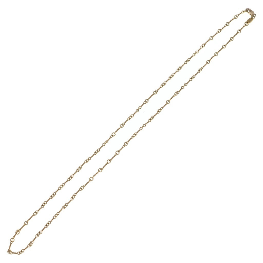CHROME HEARTS(クロムハーツ) 22K NECKCHAIN T20 ツイストチェーンネックレス 20inch ゴールド BCA015
