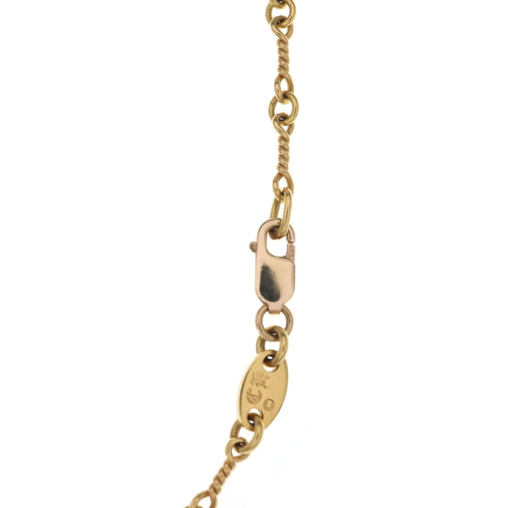 CHROME HEARTS(クロムハーツ) 22K NECKCHAIN T20 ツイストチェーンネックレス 20inch ゴールド BCA015