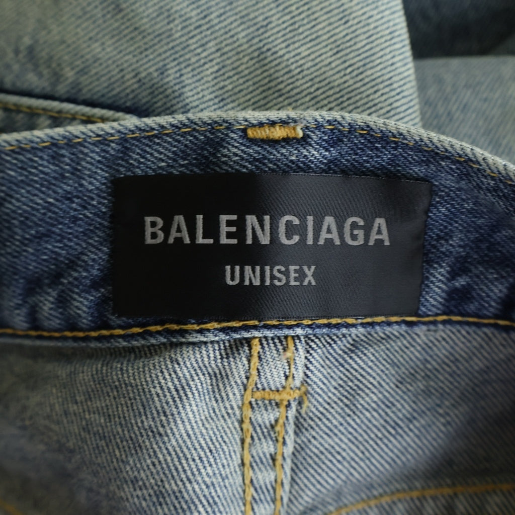 BALENCIAGA(バレンシアガ) Loose Fit Jeans ルーズフィット デニムパンツ インディゴ 736540