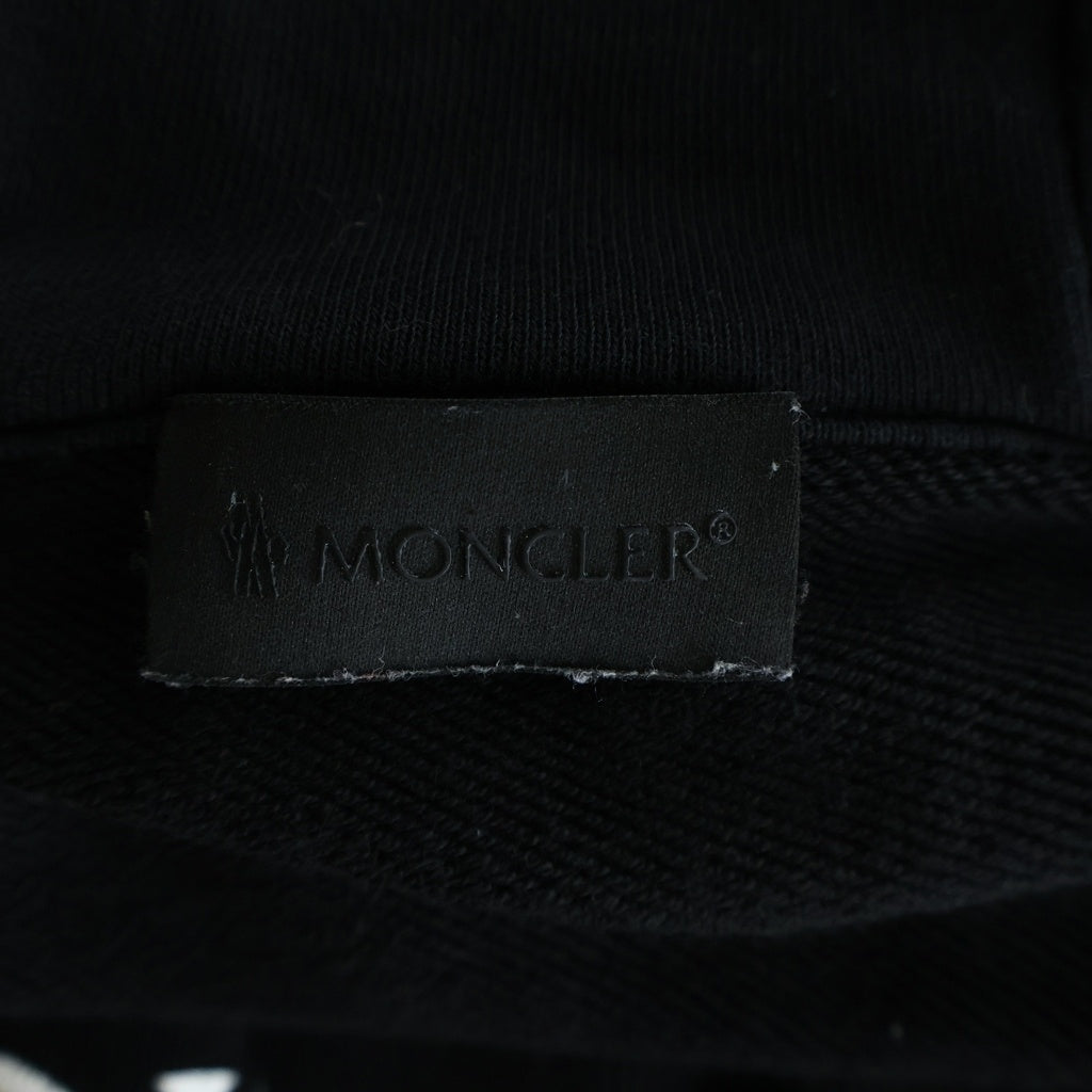 MONCLER(モンクレール) 20AW ロゴテープ ジップアップ パーカー ブラック F20918G78500