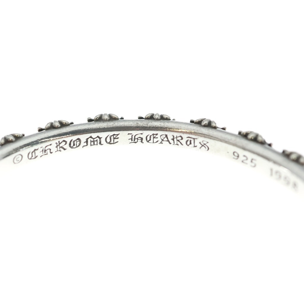 CHROME HEARTS(クロムハーツ) BANGLE CROSS クロスバンドバングル ブレスレット シルバー BCA124