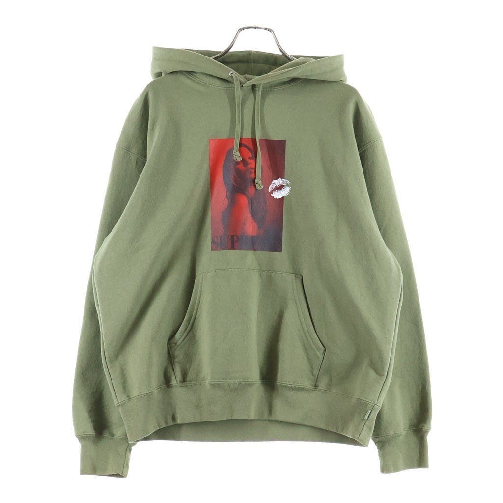 SUPREME(シュプリーム) 24AW Kate Moss Hooded Sweatshirt ケイトモス プルオーバーパーカー カーキ