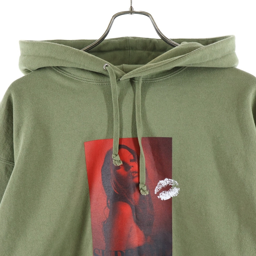 SUPREME(シュプリーム) 24AW Kate Moss Hooded Sweatshirt ケイトモス プルオーバーパーカー カーキ