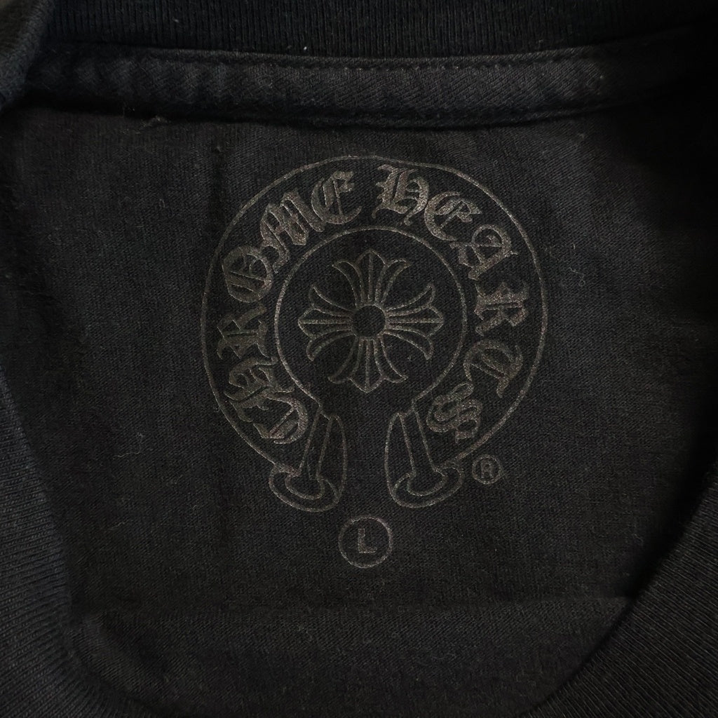 CHROME HEARTS(クロムハーツ) FOTI JARVIS Print Tee フォティ プリント 半袖Tシャツ ブラック