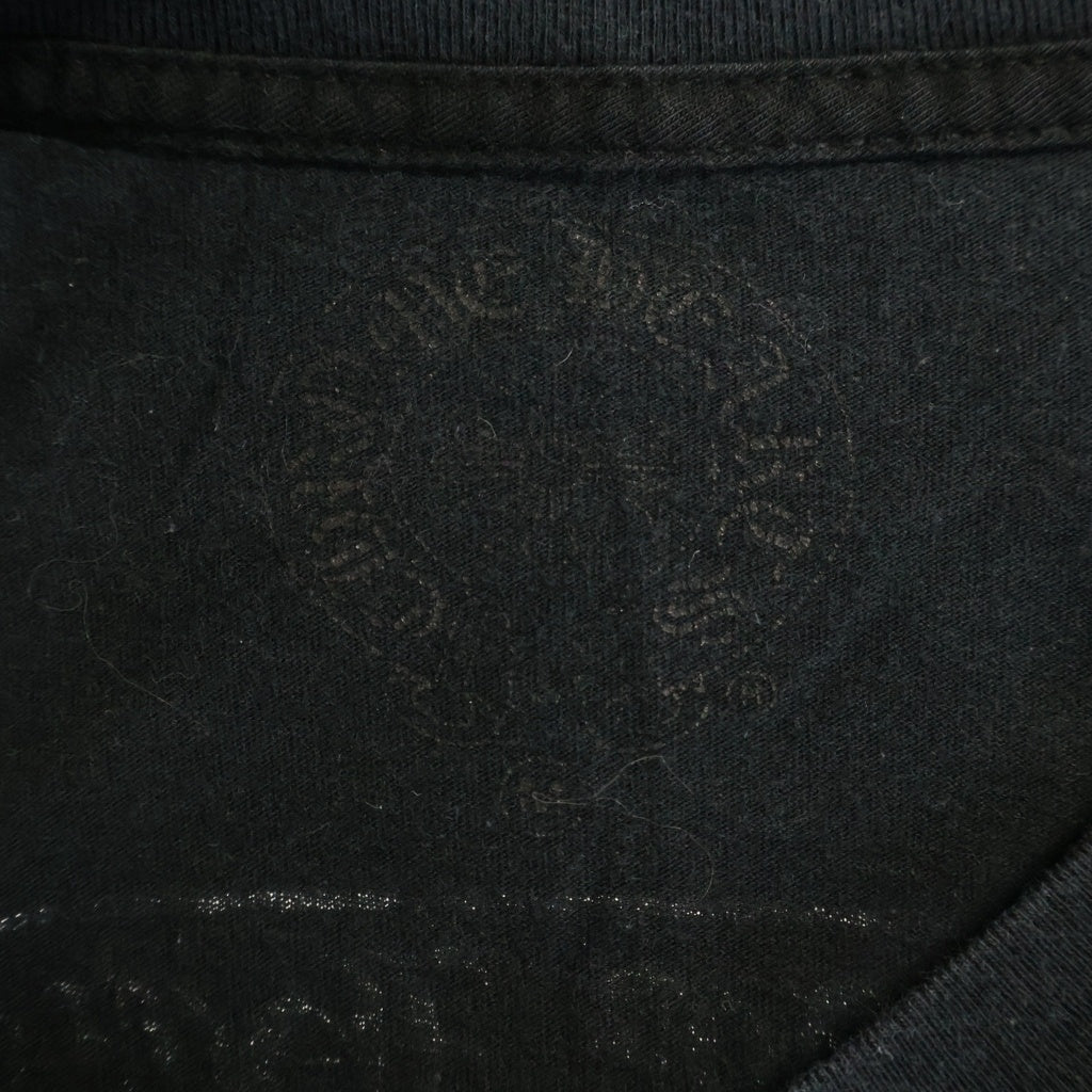 CHROME HEARTS(クロムハーツ) SCROLL LABEL L/S スクロールラベル アームプリント長袖Tシャツ ホワイト