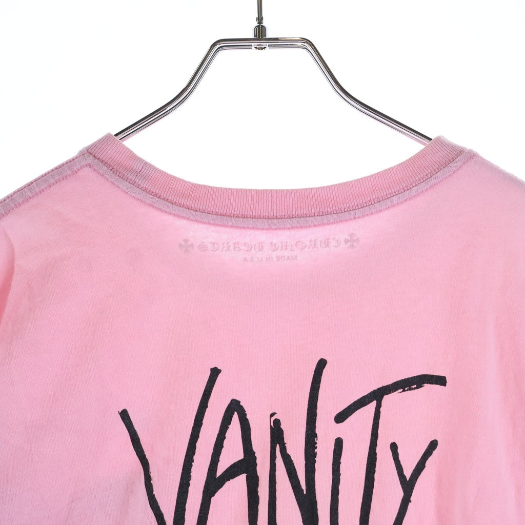 CHROME HEARTS(クロムハーツ) ×MATTY BOY PPO VANITY AFFAIR T-SHRT マッティボーイ ヴァニティ プリント半袖Tシャツ クルーネックカットソー ピンク