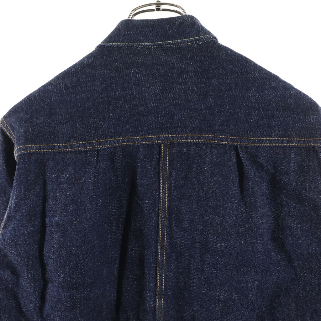SCHOTT(ショット) Perfect 1ST G-JKT 月桂樹 折り返しステッチ シンチ Tバック Gジャン ネイビー 782-5952006