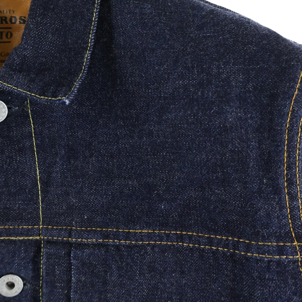 SCHOTT(ショット) Perfect 1ST G-JKT 月桂樹 折り返しステッチ シンチ Tバック Gジャン ネイビー 782-5952006