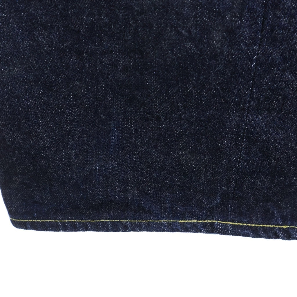 SCHOTT(ショット) PERFECT 5P DENIM PANTS Vステ 赤耳 リジット デニムパンツ ネイビー 782-5911006