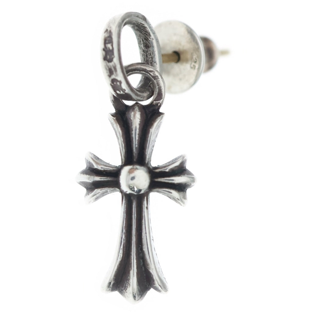 CHROME HEARTS(クロムハーツ) BBY F PPRCHN ベイビーファットクロス ドロップピアス シルバー BCA090