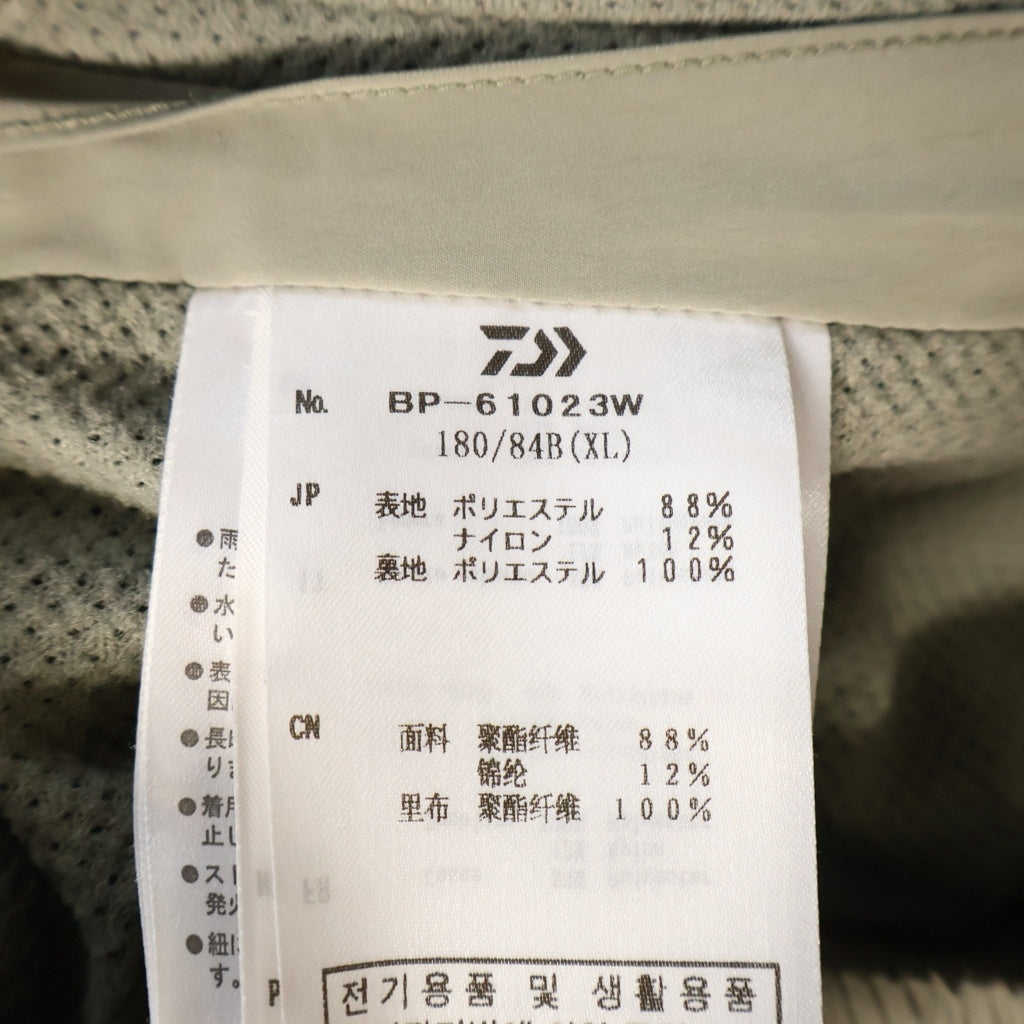 DAIWA PIER39(ダイワ ピアサーティナイン) TECH MIL ECWCS OVER PANTS ナイロンパンツ カーキ BP-61023W