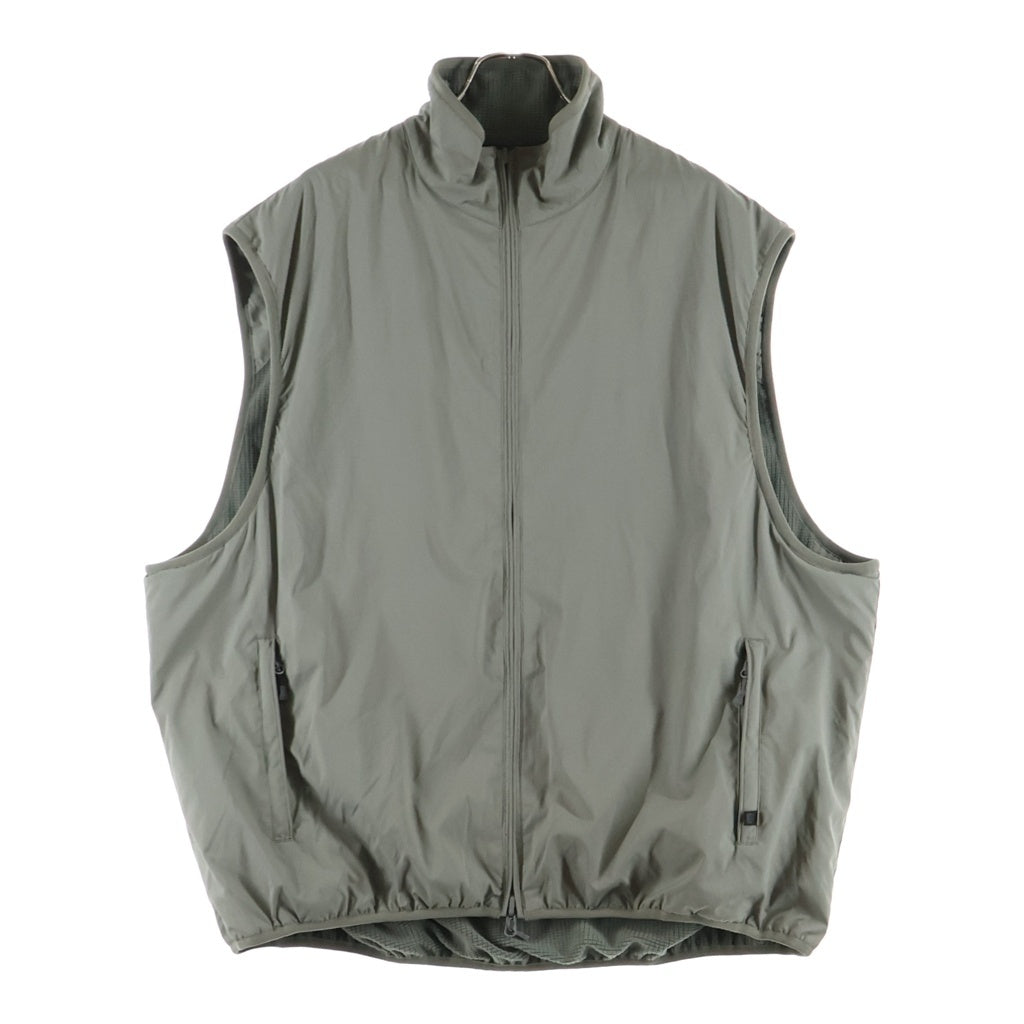 DAIWA PIER39(ダイワ ピアサーティナイン) 23AW TECH REVERSIBLE MIL ECWCS STAND VEST リバーシブル ナイロンベスト カーキ BE-62023W