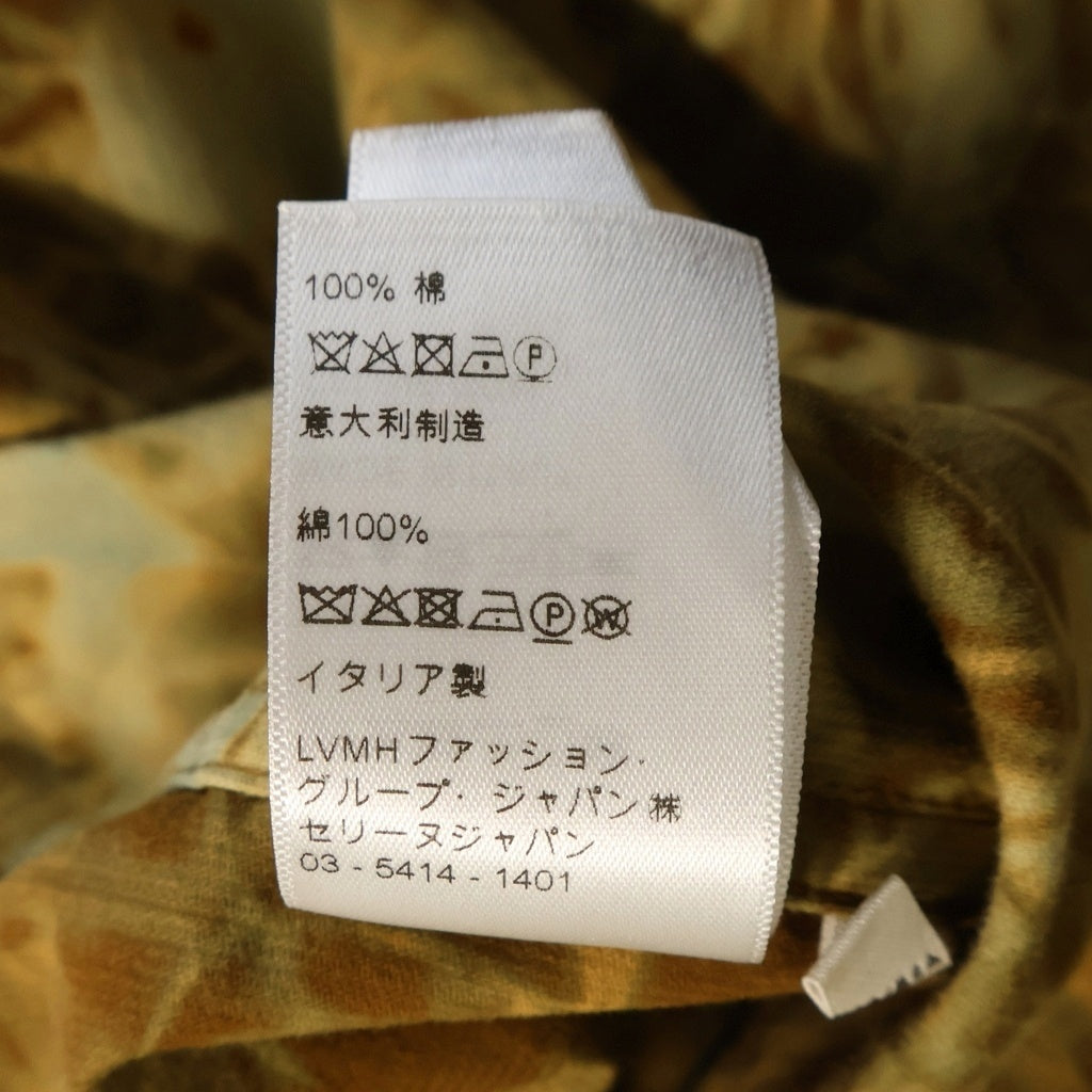 CELINE(セリーヌ) 22SS サンセットタイダイコーデュロイ長袖シャツ ブラウン 2C718407Q