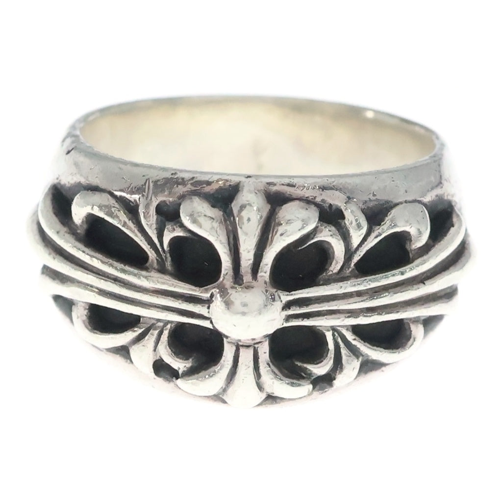 CHROME HEARTS(クロムハーツ) FLRL CRS フローラルクロス リング シルバー BCA346