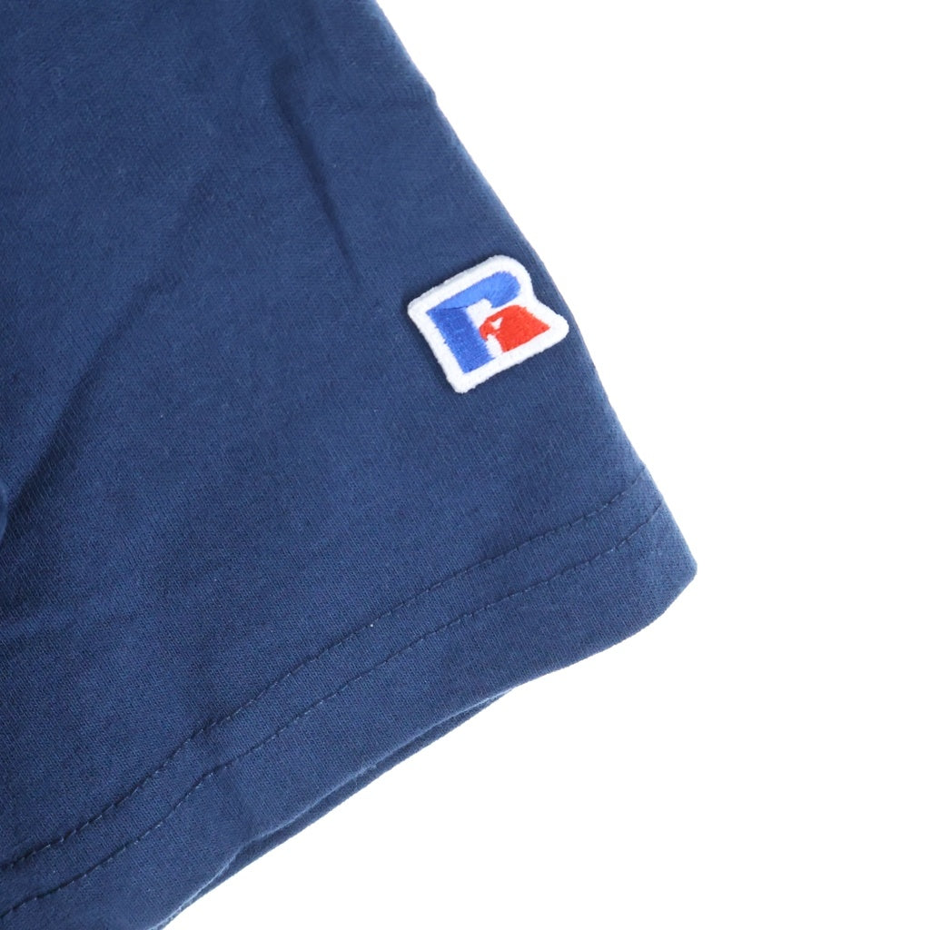 NEIGHBORHOOD(ネイバーフッド) ×BOUNTY HUNTER ×RUSSELL ATHLETIC 25SS NHXBOUNTY HUNTERXRUSSELL ATHLETIC.CREWNECK SS クルーネックTシャツ ネイビー 251XR57N-CSM03