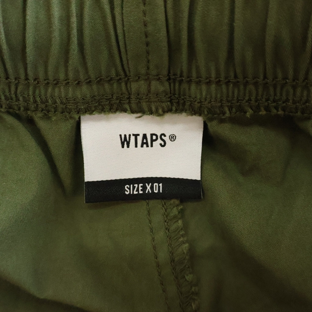 WTAPS(ダブルタップス) 25SS SDDT2001/TROUSERS /NYCO. WEATHER イージーパンツ カーキ 251CWDT-PTM02