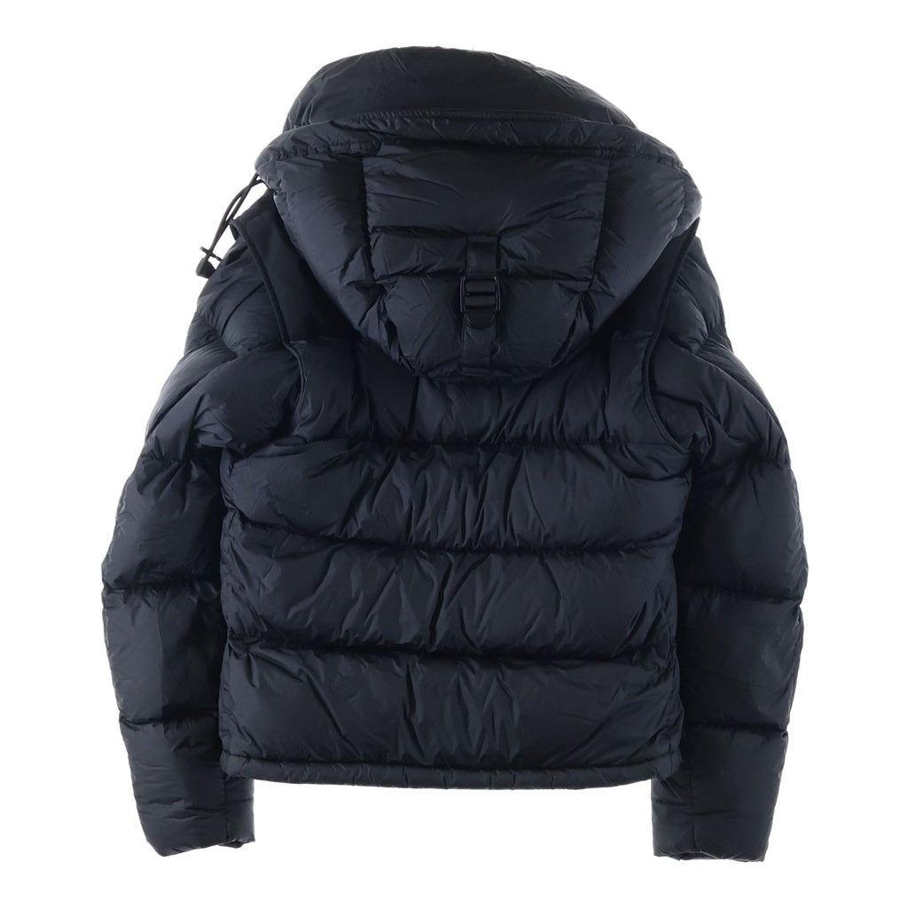 BURBERRY LONDON(バーバリーロンドン) LOCKWELL 2WAY デタッチャブル フード裏ノバチェック ダウンジャケット ブラック 8018731