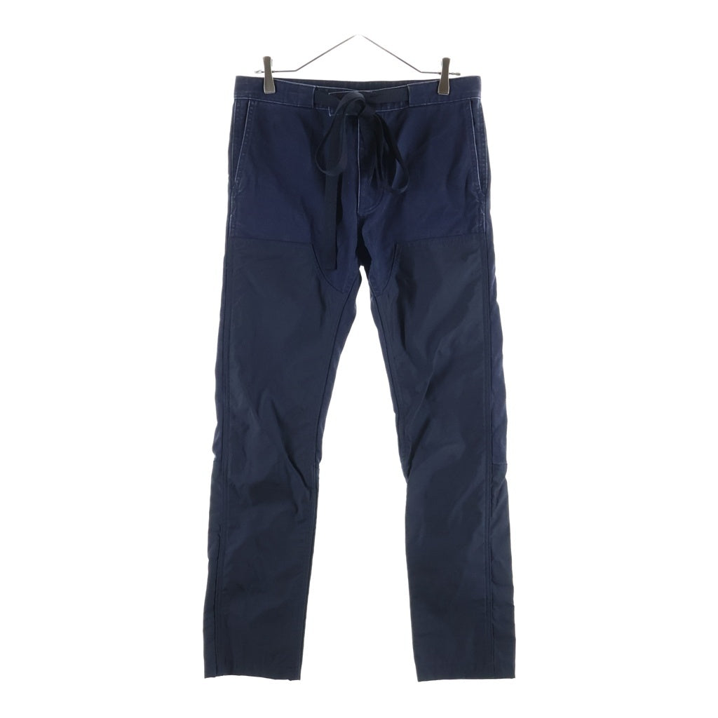 FEAR OF GOD(フィアオブゴッド) Double Front Work Pants ナイロン切替 キャンバス ダブルフロント ワークパンツ ネイビー/ブラック FG10-010 F18-9C